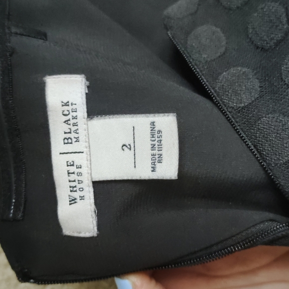 Black strapless dress (White House Black Market) - Picture 3 of 3